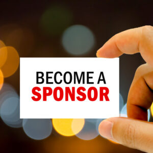 become a sponsor.